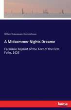 A Midsommer Nights Dreame