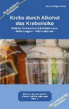 Krebs durch Alkohol das Krebsrisiko