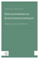 Herausforderung Konfessionslosigkeit