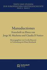 Manuductiones