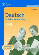 Deutsch in der Sekundarstufe 1. 9./10. Jahrgangsstufe