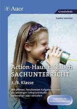 Action-Hausaufgaben Sachunterricht 3+4