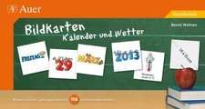 Bildkarten Kalender und Wetter