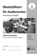 Cahier d'exercices Deutschkurs für Asylbewerber