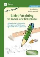 Bleistifttraining für Rechts- und Linkshänder