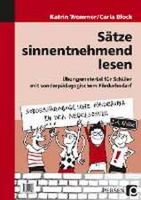 Sätze sinnentnehmend lesen