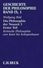 Die Philosophie der Neuzeit 3. Teil 1