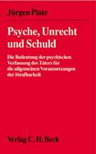 Psyche, Unrecht und Schuld