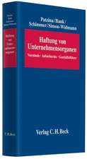 Haftung von Unternehmensorganen