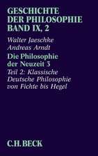 Jaeschke, W: Geschichte der Philosophie Bd. 9/2