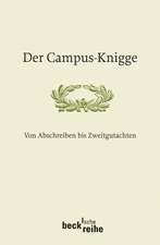 Der Campus-Knigge