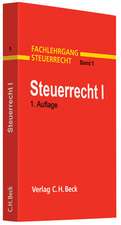 Fachlehrgang Steuerrecht Steuerrecht I