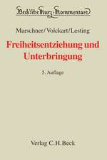 Freiheitsentziehung und Unterbringung