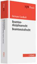 Beamtendisziplinarrecht - Beamtenstrafrecht