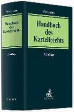 Handbuch des Kartellrechts