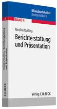 Berichterstattung und Präsentation