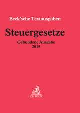 Steuergesetze - Gebundene Ausgabe 2015