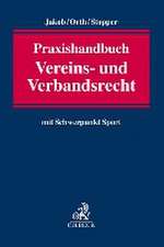 Praxishandbuch Vereins- und Verbandsrecht