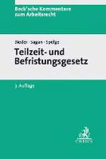 Teilzeit- und Befristungsgesetz