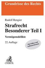 Strafrecht Besonderer Teil I