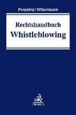 Rechtshandbuch Whistleblowing