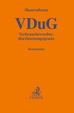 Verbraucherrechtedurchsetzungsgesetz (VDuG)