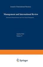 International Human Resource and Cross Cultural Management