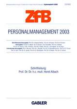 Personalmanagement 2003