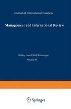 Management and International Review: Challenges of Globalization