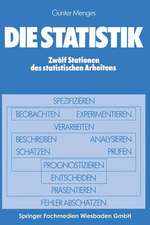 Die Statistik: Zwölf Stationen des statistischen Arbeitens