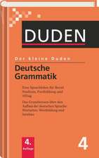 Hoberg, R: kleine Duden - Deutsche Grammatik