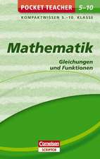 Pocket Teacher Mathematik - Gleichungen und Funktionen 5.-10. Klasse