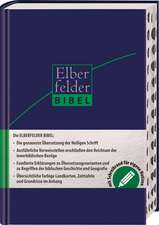 Elberfelder Bibel - mit Schreibrand und Griffregister, ital. Kunstleder dunkelblau