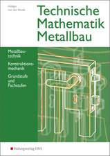 Technische Mathematik Metallbau. Schulbuch