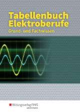 Tabellenbuch Elektroberufe