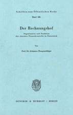 Der Rechnungshof