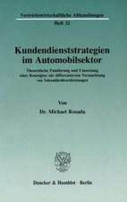 Kundendienststrategien im Automobilsektor