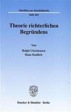 Theorie richterlichen Begründens.