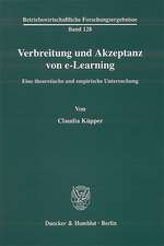 Verbreitung und Akzeptanz von e-Learning