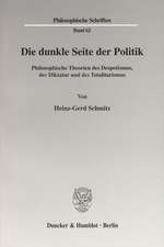 Die dunkle Seite der Politik