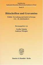 Bittschriften und Gravamina