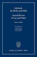 Jahrbuch für Recht und Ethik - Annual Review of Law and Ethics.