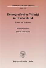 Demografischer Wandel in Deutschland