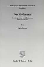 Der Förderstaat