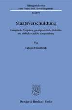 Staatsverschuldung.