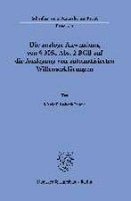 Die analoge Anwendung von § 305c Abs. 2 BGB auf die Auslegung von automatisierten Willenserklärungen.