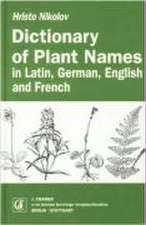 Dictionary of Plant Names