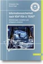 Informationssicherheit nach VDA® ISA & TISAX®