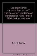 Die Lateinischen Handschriften Bis 1600: Fol Max, Fol Und Oct