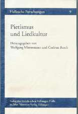 Pietismus und Liedkultur